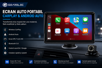 Ecran Wireless CarPlay & Android Auto
