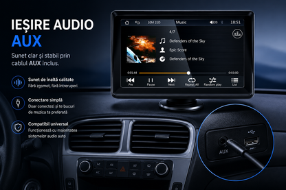 Ecran Wireless CarPlay & Android Auto