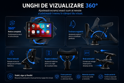 Ecran Wireless CarPlay & Android Auto